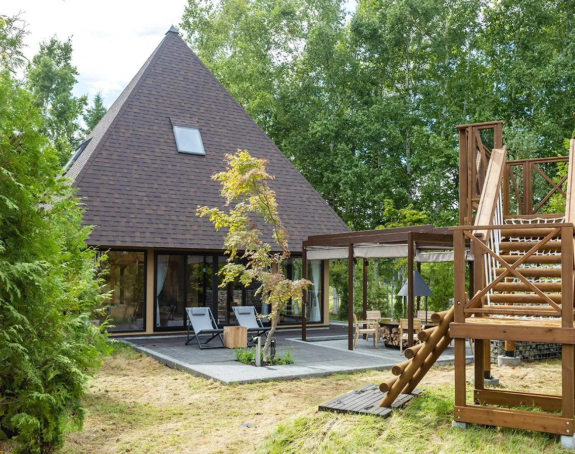 HILLTOP VILLAGE IZUBA(北天の丘 あばしり湖 鶴雅リゾート):イメージ:ヴィラ・ツリーハウス付