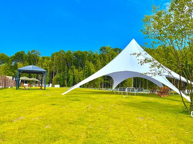LUCY RESORT(ルーシーリゾート)ドッグラン:天然芝が広がるドッグラン