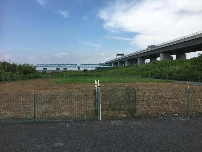 中野多目的広場ドッグラン:ドッグランの写真