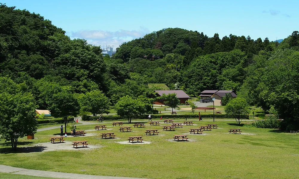 水の森公園赤坂建設キャンプフィールド:公式サイト掲載写真
