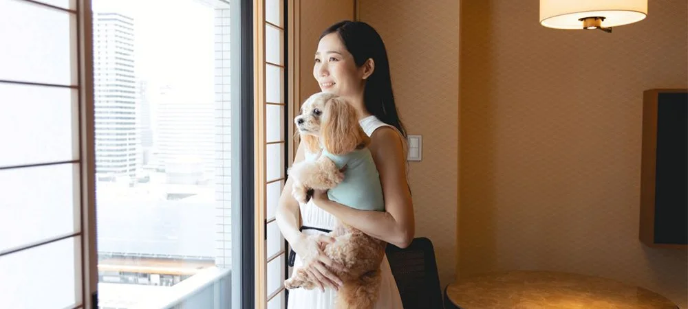 ヒルトン大阪（ドッグルーム）：【ドッグルームプラン】愛犬と一緒に贅沢なひとときを ～Happy Paws Stay～