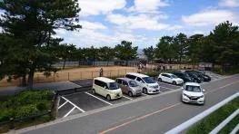 アズマ建設 ドッグラン川内（徳島市小松海岸緑地ドッグラン）：ドッグラン全景の写真