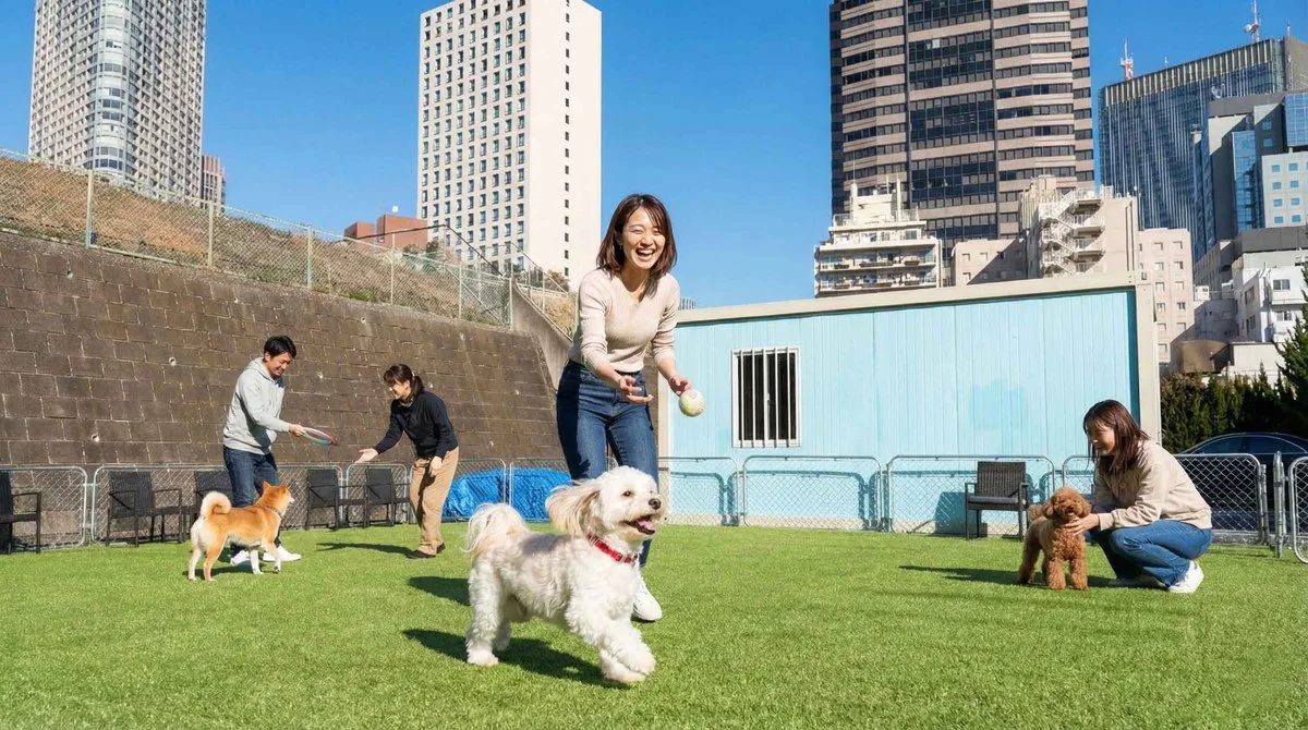 DOGLAD 赤坂種徳寺 ドッグラン:公式サイト掲載写真